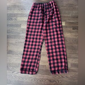 Red & Black Buffalo Plaid Pajama Pants